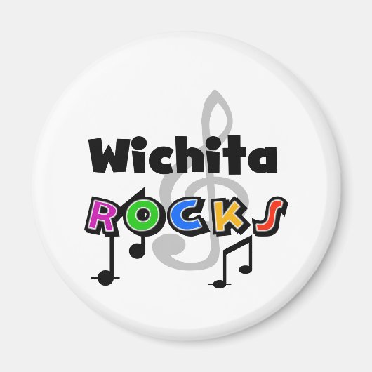 Wichita Rocks Magnet (Vorne)