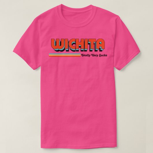 Wichita Totally Very Sind zum Kotzen TShirt (Design vorne)