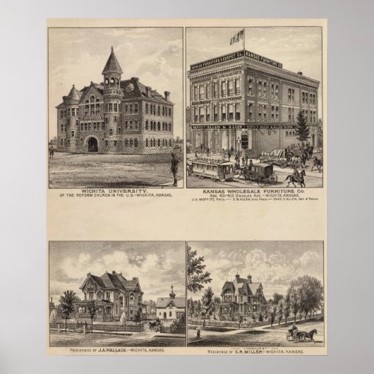 Wichita University, Kansas Poster (Vorne)