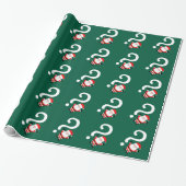 Wichtel Fragezeichen Weihnachten  Geschenkpapier (Ungerollt)