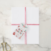 Wichtel-Geschenk-Anhänger Kinder Weihnachtsgeschen Geschenkanhänger (Mit Garn)