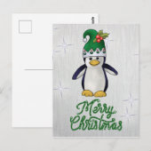 Wichtelpinguin Postkarte (Vorne/Hinten)