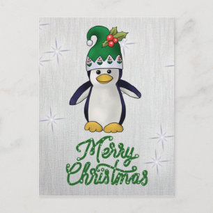Wichtelpinguin Postkarte