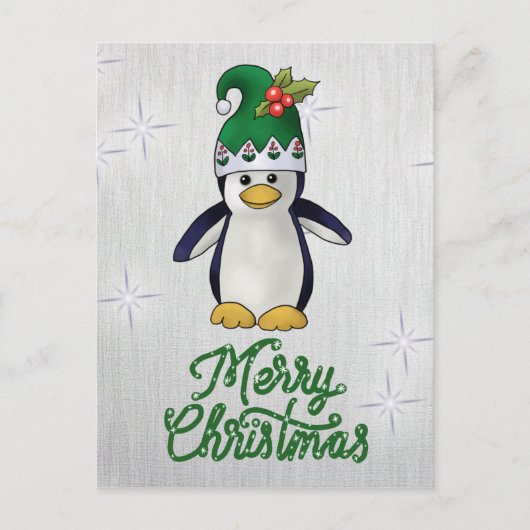 Wichtelpinguin Postkarte (Vorderseite)