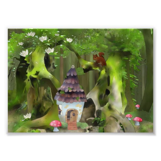 Wichtelwald Fotodruck (Vorne)