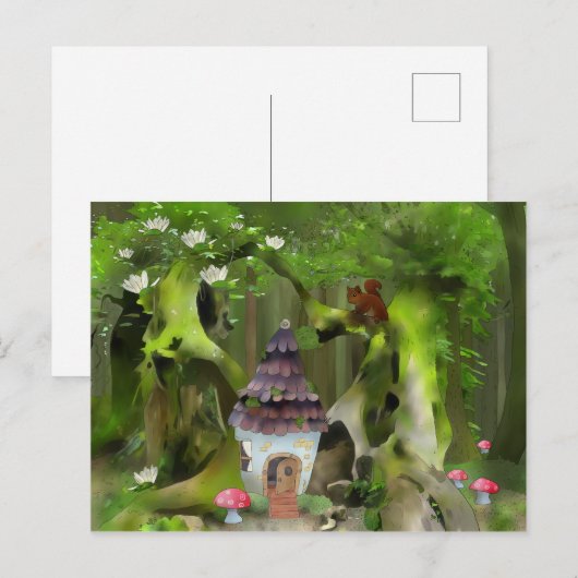 Wichtelwald Postkarte (Vorne/Hinten)