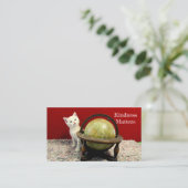 Wichtig für Ihr Wohlbefinden - Vielen Dank für Ihr Visitenkarte (Stehend Vorderseite)