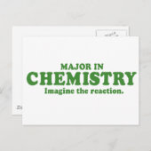 WICHTIG IN DER CHEMISTRIE - STELLEN SIE SICH DIE R POSTKARTE (Vorne/Hinten)