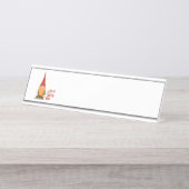 Wichtig Schreibtischnamensplakette (Vorderseite )