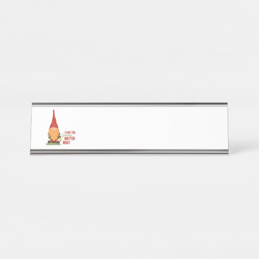 Wichtig Schreibtischnamensplakette (Vorderseite )