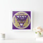 Wichtige Attribute Quadratische Wanduhr (Zuhause)