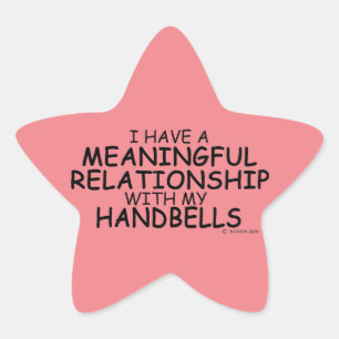 Wichtige Beziehungen Handbells Star Sticker