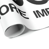 WICHTIGE Bildung FÜR RUGBY Geschenkpapier (Rolleneckpunkt)