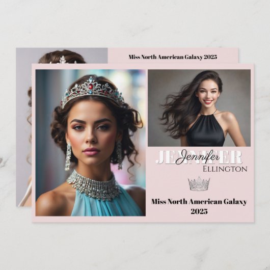 Wichtige Details Autograph Comp Card Einladung (Vorne/Hinten)