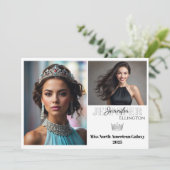 Wichtige Details Autograph Comp Card Einladung (Stehend Vorderseite)