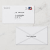 Wichtige E-Mail-Umschlag-Visitenkarte Visitenkarte (Vorne/Hinten)
