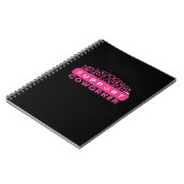 Wichtige emotionale Hilfe für die rosa Blume des A Notizblock (Linke Seite)