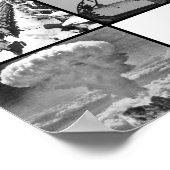 Wichtige Ereignisse des Zweiten Weltkriegs Poster (Ecke)