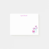 Wichtige Erinnerungen Chrysanthemas Wasserfarbe Post-it Klebezettel (Vorderseite)