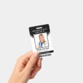 Wichtige Foto-Sicherheits-ID für Mitarbeiter Ausweis (Handheld)