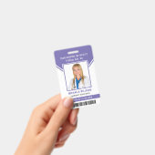 Wichtige Foto-Sicherheits-ID für Mitarbeiter Ausweis (Handheld)