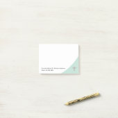 Wichtige Hinweise für Ärzte im Büro Post-it Klebezettel (Auf Schreibtisch)