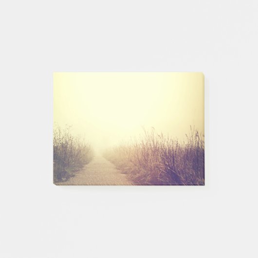 Wichtige Hinweise Sonnenaufgang Weg Walkway Path S Post-it Klebezettel (Vorderseite)