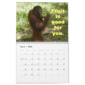 Wichtige Lehren für Kinder von Krista Orangutan Kalender (Mär 2026)