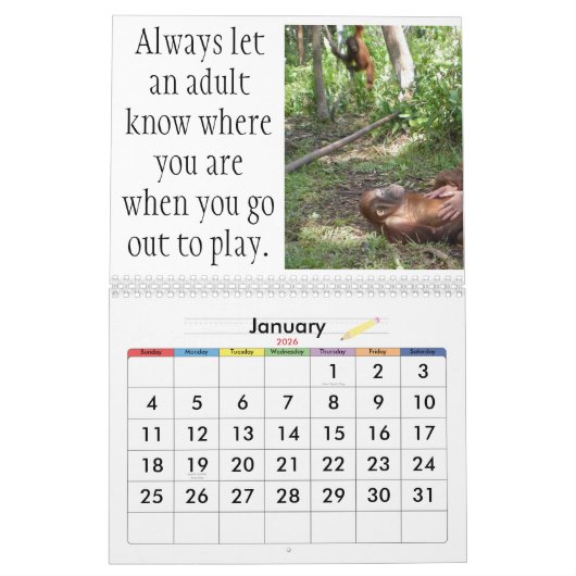 Wichtige Lektionen für zurück zu Schule Kalender (Jan 2026)