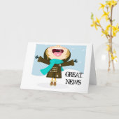 ***WICHTIGE NEUIGKEITEN*** GRATULIERUNGEN KARTE (Gelbe Blume)