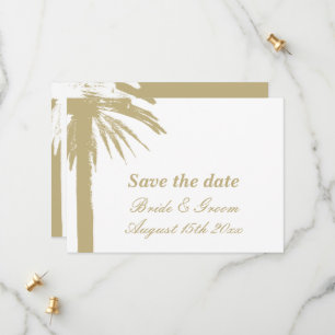 Wichtige Rettung des Termins Palm Beach Hochzeitsk Save The Date