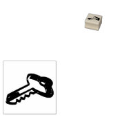 Wichtige Silhouette Briefmarke Gummistempel (Stempel)