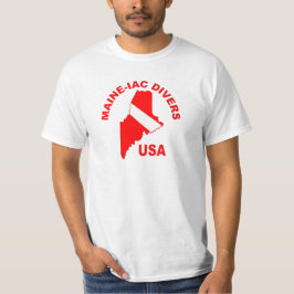 Wichtige Taucher mit klassischem Logo WertT-Shirt T-Shirt