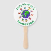 Wichtige und wertvolle Kinder Fächer (Rückseite)