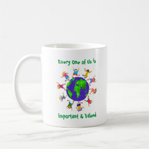 Wichtige und wertvolle Kinder Kaffeetasse