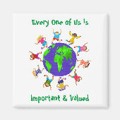 Wichtige und wertvolle Kinder Magnet (Vorne)