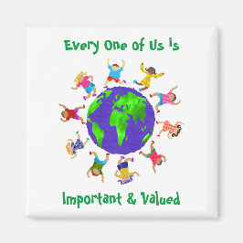 Wichtige und wertvolle Kinder Magnet