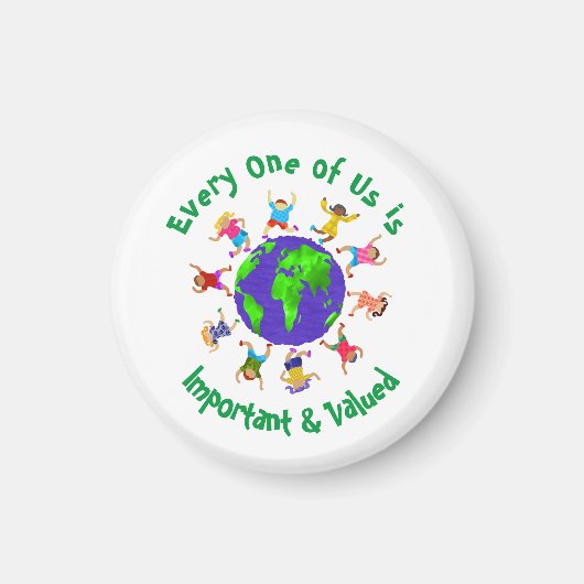 Wichtige und wertvolle Kinder Magnet (Vorne)