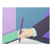 Wichtige Unternehmenskulturen: Spiraldraht, Schrei Notizblock (Vorderseite)