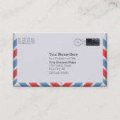 Wichtige Visitenkarte für Luftpost (Vorderseite)