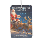 Wichtige Weihnachtsfahrten Autolufterfrischer (Vorderseite)