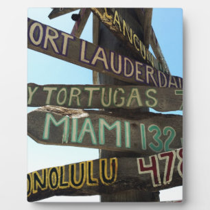 Wichtige West-Zeichen Fotoplatte