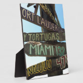 Wichtige West-Zeichen Fotoplatte (Seite)