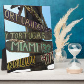 Wichtige West-Zeichen Fotoplatte (Seite)