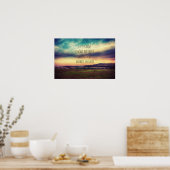 Wichtige Wörterbuchlandschaft Poster (Küche)