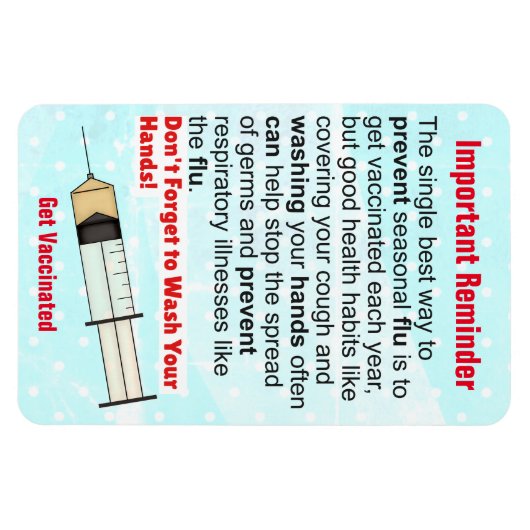 Wichtiger Erinnerung Magnet (Horizontal)