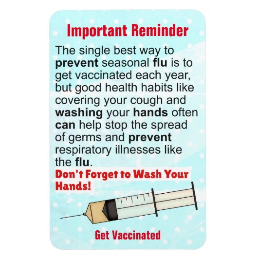 Wichtiger Erinnerung Magnet (Vertikal)