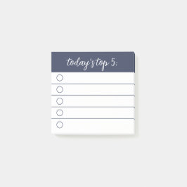 Wichtiger Hinweis für die fünf wichtigsten Priorit Post-it Klebezettel