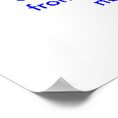 Wichtiger Hinweis zu LEBENSMITTELALLERGIEN Poster (Ecke)