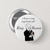 Wichtiger Job-Knopf Button (Vorne & Hinten)